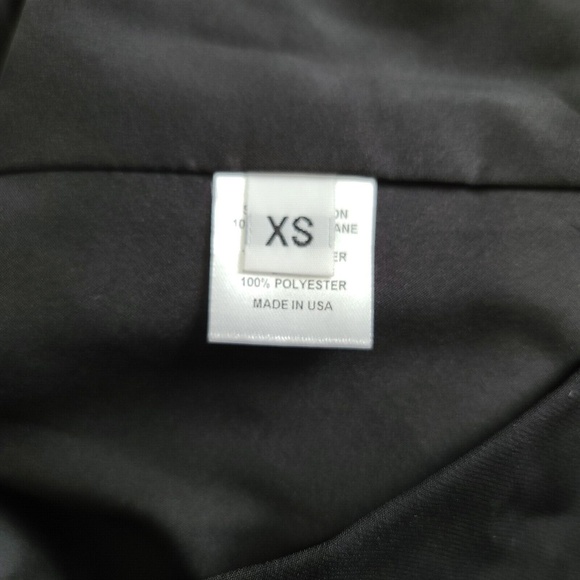 Kora Rae Fitted Halter Dress Size XS Black Mini Side Zip Mesh Halter LBD EUC - Picture 8 of 10